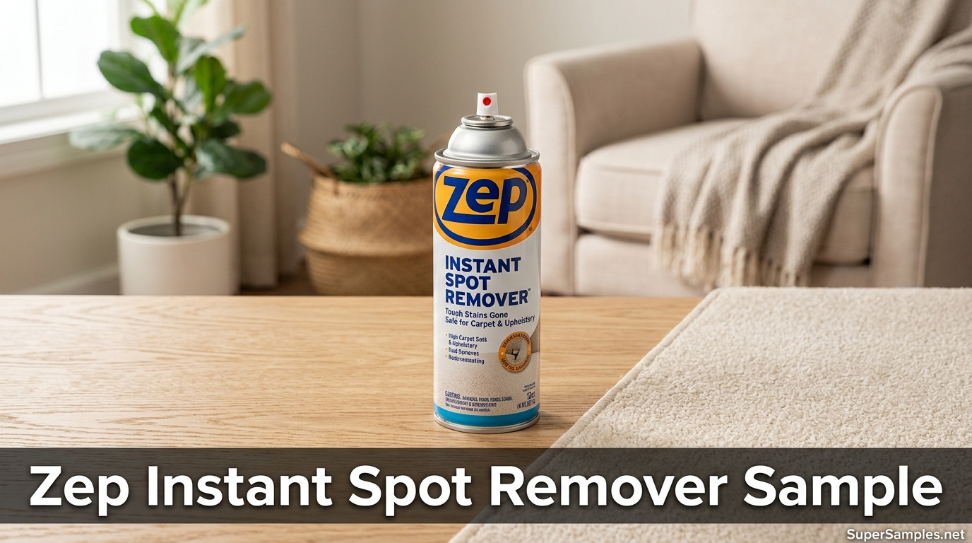Free Zep Instant Spot Remover Sample