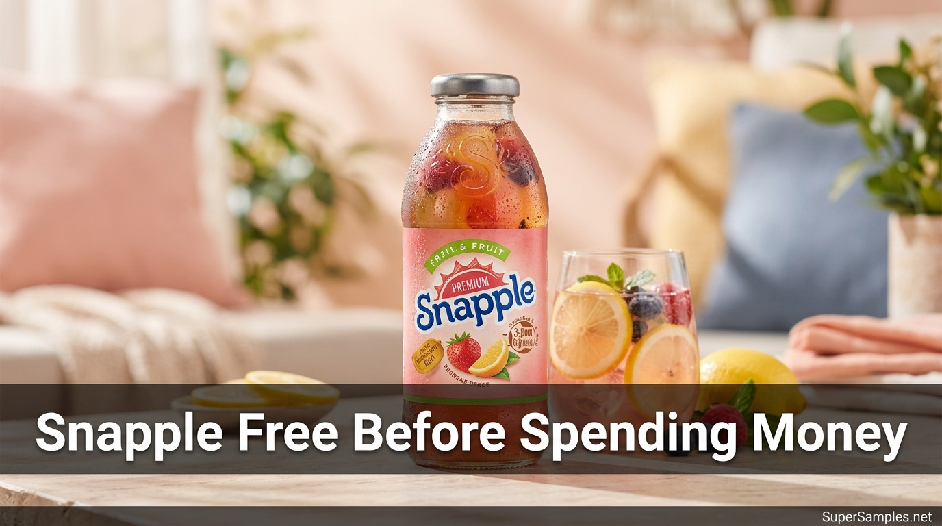 Try Snapple Free Before Spending Money