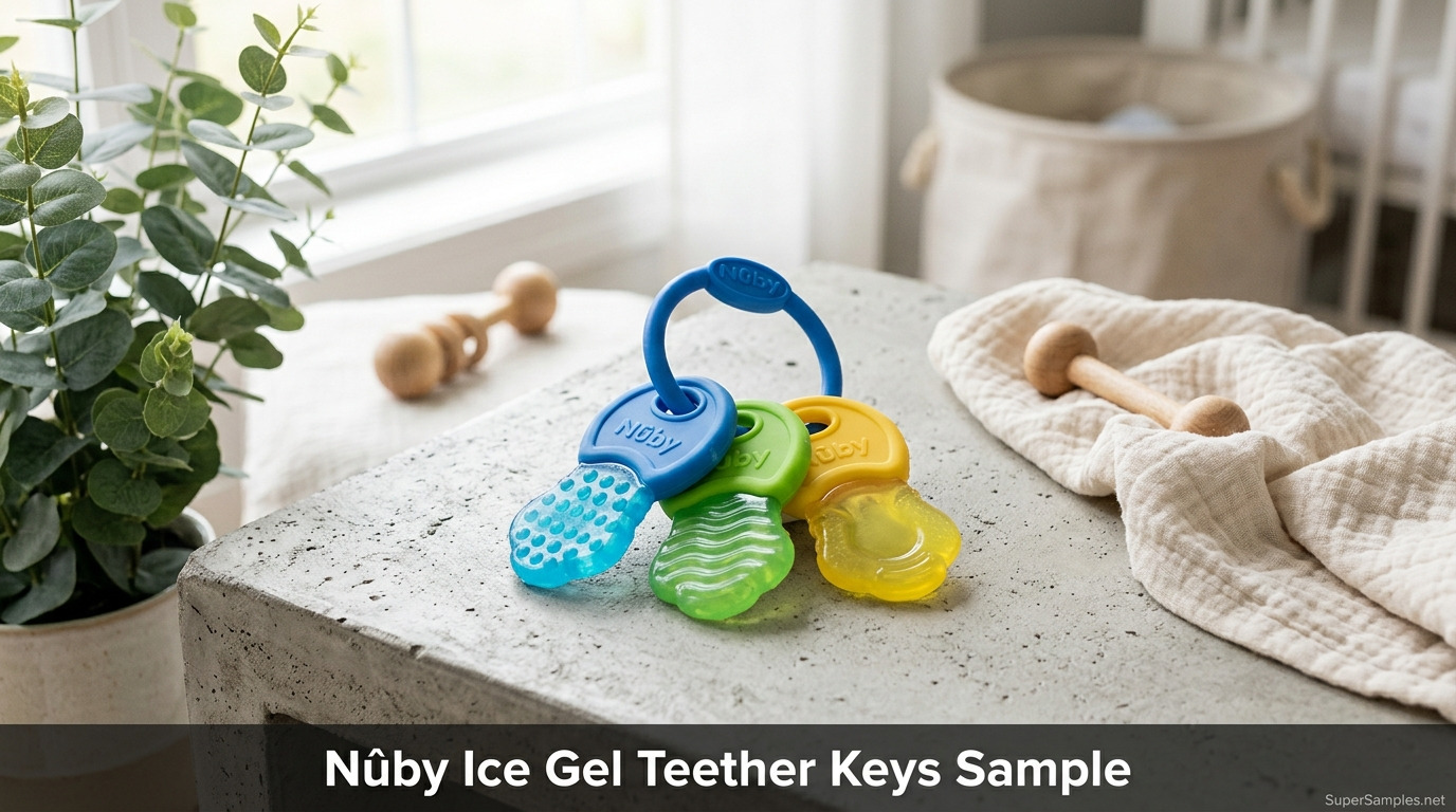 Free Nuby Ice Gel Teether Keys Sample