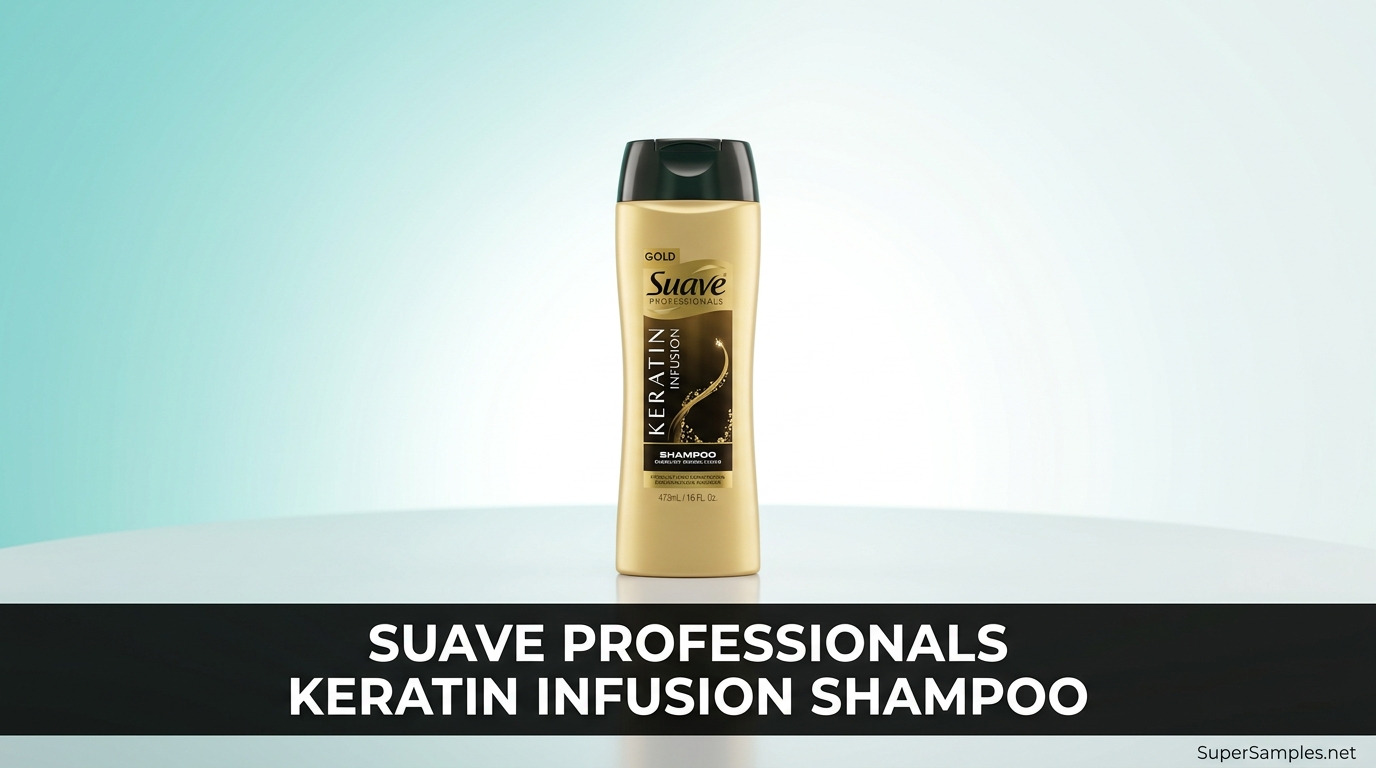 Free Suave Professionals Keratin Infusion Shampoo Sample