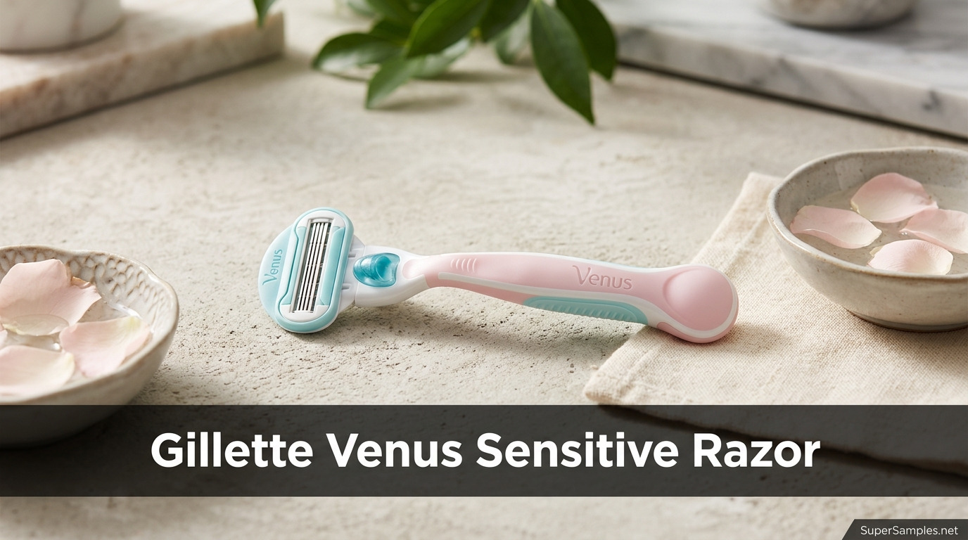 Claim Your Free Gillette Venus Sensitive Razor
