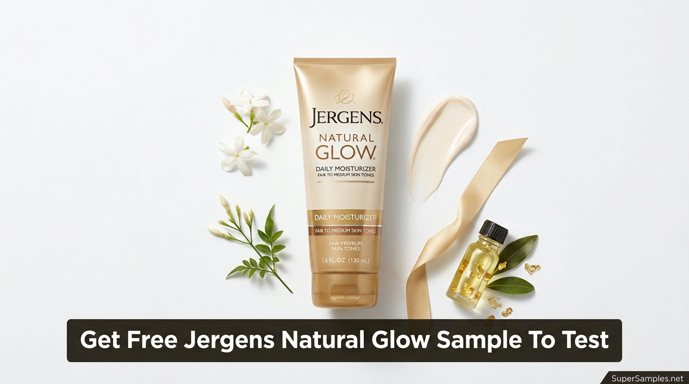 Get Free Jergens Natural Glow Sample To Test The Shade