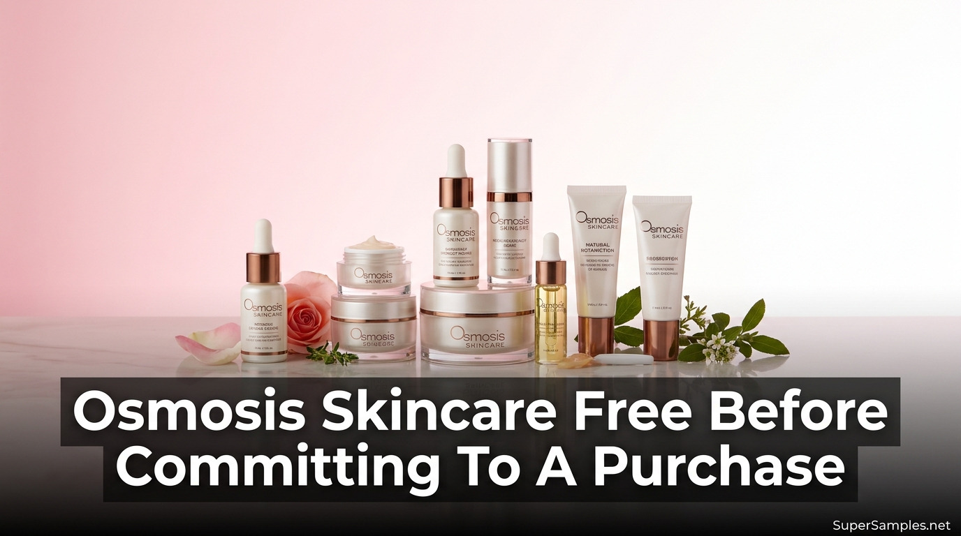 Try Osmosis Skincare Free Before Committing To A Purchase