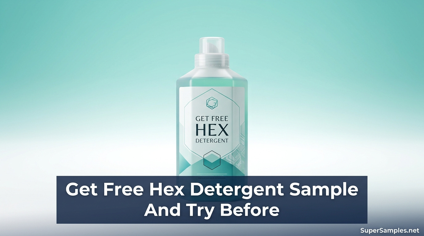 Get Free Hex Detergent Sample And Try Before Buying