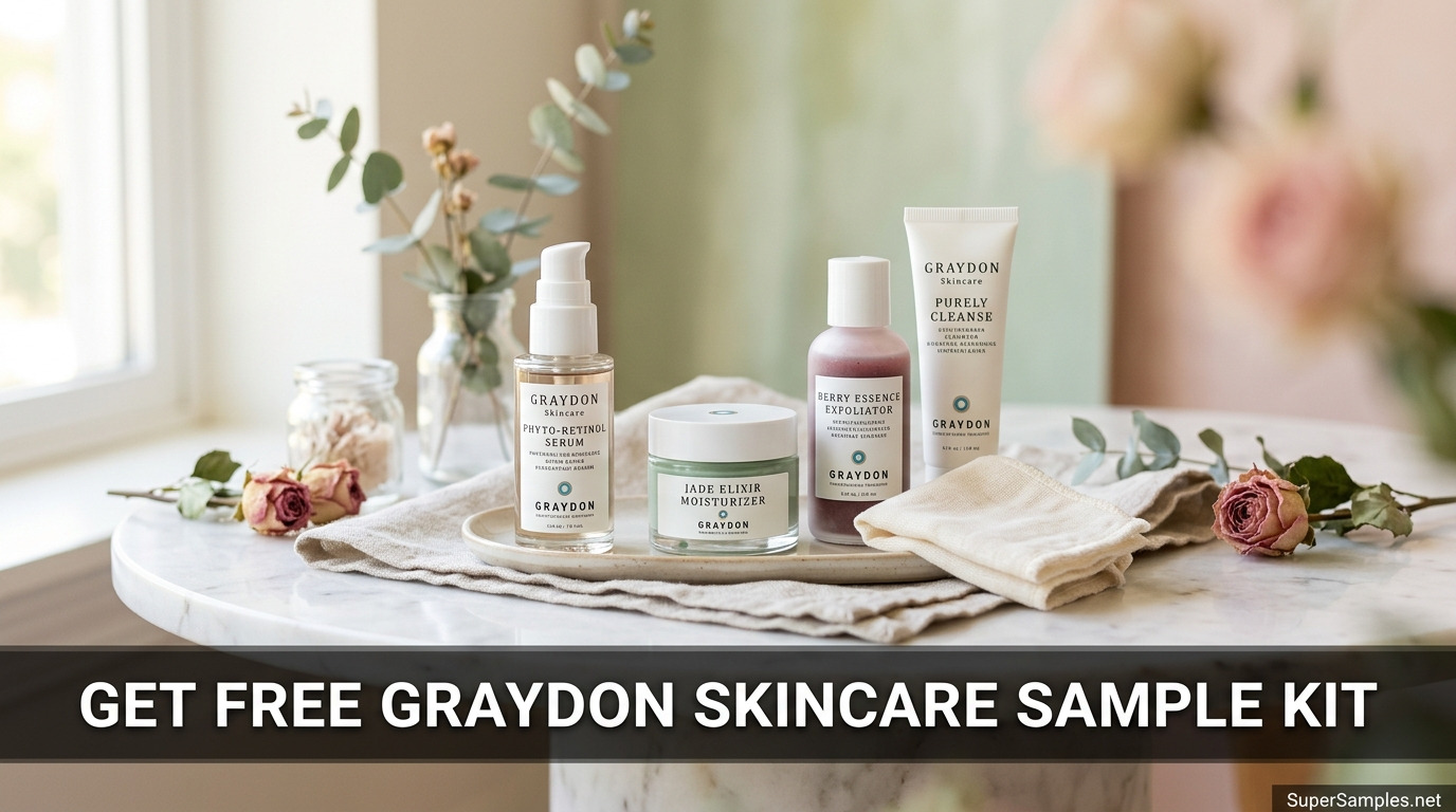 Get Free Graydon Skincare Sample Kit